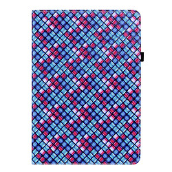 Etui en PU texture tissée multicolore bleu pour votre Huawei MatePad 11 (2021)