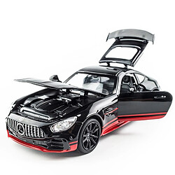 Universal 1: 32 Mercedes GTR AMG GTR Sport Voiture en alliage Voiture jouet moulée sous pression Voiture jouet Collection de métal Modèle de voiture Haute simulation Cadeaux pour enfants | Voiture jouet moulée sous pression(Le noir)