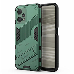 Coque en TPU anti-griffes avec béquille, vert pour votre Realme 9 Pro