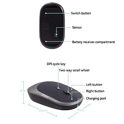 Avis Yonis Souris Sans Fil Rose Ergonomique Silencieuse