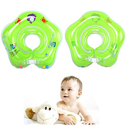 Wewoo Anneau de cou natation pour bébé gonflable en forme cercle d'enfants (vert)