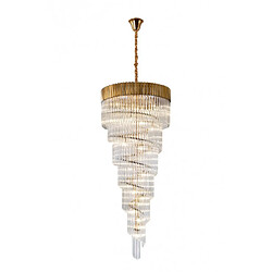 Luminaire Center Suspension 31 ampoules Laiton