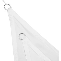 Avis Helloshop26 Voile d'ombrage triangle 3 x 3 x 3 m blanc 13_0002938