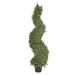 Beliani Plante artificielle CYPRESS SPIRAL TREE 126 cm