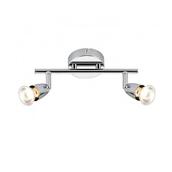 Endon Spot Amalfi 2 ampoules Acier Chrome