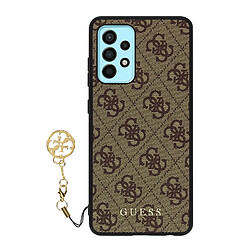 Guess Maroquinerie Coque 4G Guess Samsung Galaxy A32 Marron