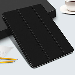 Wewoo Housse Étui Coque en cuir magnétique à pince double face à rabat horizontal ultra-plat pour iPad Pro 12.9 '2018avec support rabattable et fonction veille / réveil noir