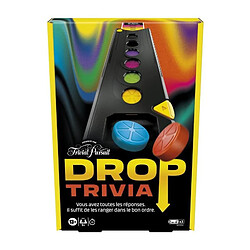 Acheter Hasbro Drop Trivia, jeu de groupe électronique avec voix et sons, Des 13 ans, 2 joueurs ou +, 15 min, inspiré de Trivial Pursuit, Has