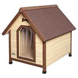 Kerbl Niche pour chiens 4 saisons 100 x 83 x 94 cm Marron 81349