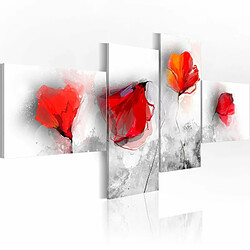 Paris Prix Tableau Imprimé Coquelicots Sentimentaux 45 x 100 cm