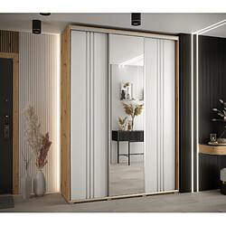 Abiks Meble Armoire DAVOS 7 À Portes Coulissantes 235,2/170/45 3 Portes