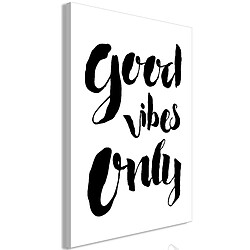 Artgeist Tableau - Good Vibes Only (1 Part) Vertical [20x30]