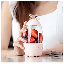 Avis Universal Lovely Lapin Accueil Portable USB Rechargeable Juicer