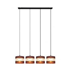 Helam Suspension Helen Tissu,Fer Marron,noir,or 4 ampoules 115cm