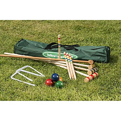 Traditional Garden Games Set de croquet familial en bois.