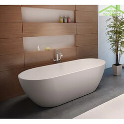 Acheter Baignoire îlot en solid surface RIHO BILBAO 150x75 cm