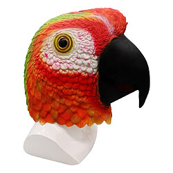 Avis Halloween fête Latex Animal oiseau perroquets tête masque mascarade Costume Cosplay