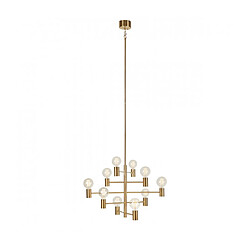 Markslojd Suspension Paris Métal Laiton 10 ampoules 186cm