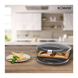 Appareil à croque monsieur Bomann ST 5016 CB Gris pas cher