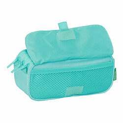 Acheter Trousse Fourre-Tout Triple Benetton Letter Vert 21,5 x 10 x 8 cm