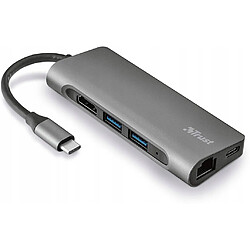 GUPBOO Adaptateur Hub 7 en 1 USB-C HDMI Ethernet Lecteur de carte USB-A,JL2022