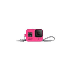 Housse Rose et Cordon pour GoPro Hero8 Black