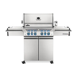 Barbecue à gaz Prestige Pro 500 SIB inox 4 brûleurs + Sizzle Zone + brûleur arrière / Napoleon