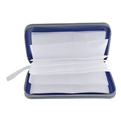 2 Pcs / Ensemble 80 Manches En Plastique Dur CD Portefeuilles Accueil DVD Cas Protecteur Sacs pas cher