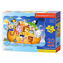 Castorland Puzzle Maxi 20 pièces : L'arche de Noé