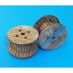 Cable reels- small - 1:48e - Plus model