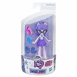 My Little Pony Equestria girls Fashion Squad Twilight Sparkle Mini poupAe 7,6 cm avec tenue amovible, chaussures et accessoires, pour filles de 5 ans et plus