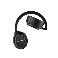 Awei A950 Casque Audio Sans Fil Bluetooth Réduction Active du Bruit Pliable Noir