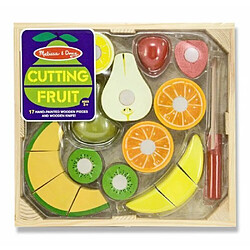 Melissa & Doug - 4021 - Jouet Premier Age - Coffret de Fruits à Découper