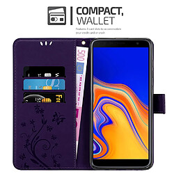 Avis Cadorabo Coque Samsung Galaxy J4 PLUS Etui en Mauve