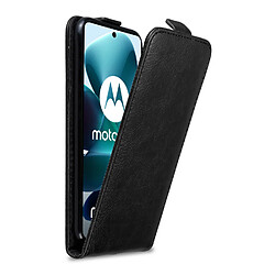 Cadorabo Coque Motorola MOTO G200 5G Etui en Noir