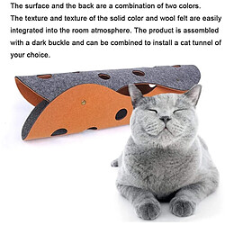 Acheter Universal Pratique chat animal de compagnie tunnel pliable amusant chat tube jouet interactif chat trou lit tunnel lit d'entraînement de comportement d'activité pour animaux de compagnie