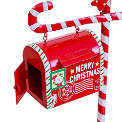 Avis BigBuy Home Décorations de Noël Rouge 19,5 x 15 x 67,5 cm