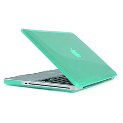 Wewoo Housse Étui vert pour MacBook Pro 15.4 pouces 4 en 1 cristal dur coque de protection en plastique avec protecteur d'écran et garde de clavier bouchons anti-poussière