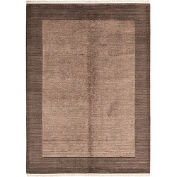 Vidal Tapis de laine 201x147 brun Darya