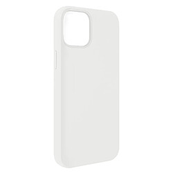 Avizar Coque iPhone 13 Mini Silicone Semi-rigide Finition Soft-touch blanc