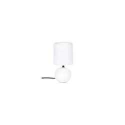 Atmosphera, Createur D'Interieur Lampe de chevet boule - Blanc mat - Atmosphera