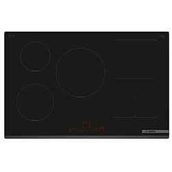 Table de cuisson induction 60cm 5 feux 7400w noir - PVW831HC1E - BOSCH