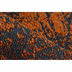 Avis Paris Prix Tapis Tissé à Poils Courts Vintage Kalevi Orange 160 x 230 cm