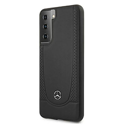 Mercedes Leather Urban Line - Coque pour Samsung Galaxy S21+ (noir)