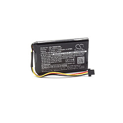 vhbw Li-Ion batterie 1100mAh (3.7V) pour système de navigation GPS TomTom Go 4FA60, 610