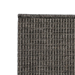 vidaXL Tapis d'extérieur/d'intérieur Aspect sisal 80x150 cm Gris foncé