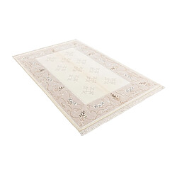 Vidal Tapis de laine 188x122 beige Darya