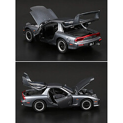 Universal 1: 32 Voiture de jouet Mazda RX7 Coupé en alliage Voiture de jouet moulée sous pression Modèle de voiture Modèle de miniature Voiture jouet Enfants(Argent)