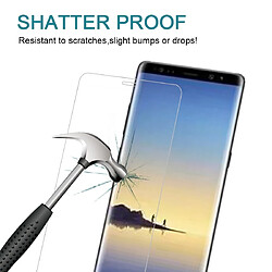 Avis Wewoo Film de verre trempé 25 PCS Pour Galaxy Note 8 0.3mm 9H Dureté de Surface 3D Curved Silk-Screen Protecteur d'écran en plein écran Transparent