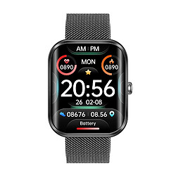 Yonis Montre Connectée Bluetooth 1.96' Multisport Etanche